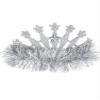 Crazy Hair Headband Funny Costume Party Headwear, Fabric, Silver, 11" x 8". view 1