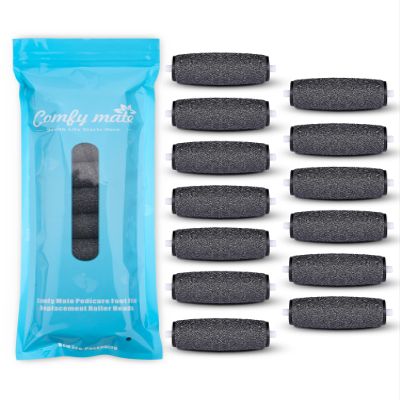 13 Extra Coarse Replacement Roller Refill Heads Compatible with Amope Wet Dry Electronic Foot File Refill(13 Extra Coarse for Wet & Dry) Black