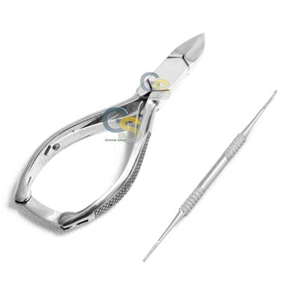 G.S PODIATRISTS TOENAIL NAIL CLIPPERS SET FOR YOUR NAIL PROBLEMS. NAIL CLIPPERS WITH INGROWING NAIL FILE. SOLID STAINLESS