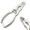 DOUBLE ACTION NAIL CLIPPERS CANTILEVER CURVED BLADE FOR PODIATRY OR CHIROPODY. HEAVY DUTY STAINLESS STEEL. SUITABLE FOR FINGER NAILS & TOE NAILS view 1