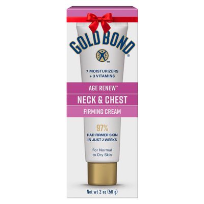 Gold Bond Age Renew Neck & Chest Firming Age Renew Cream, 2 oz., Clinically Tested Skin Firming Cream