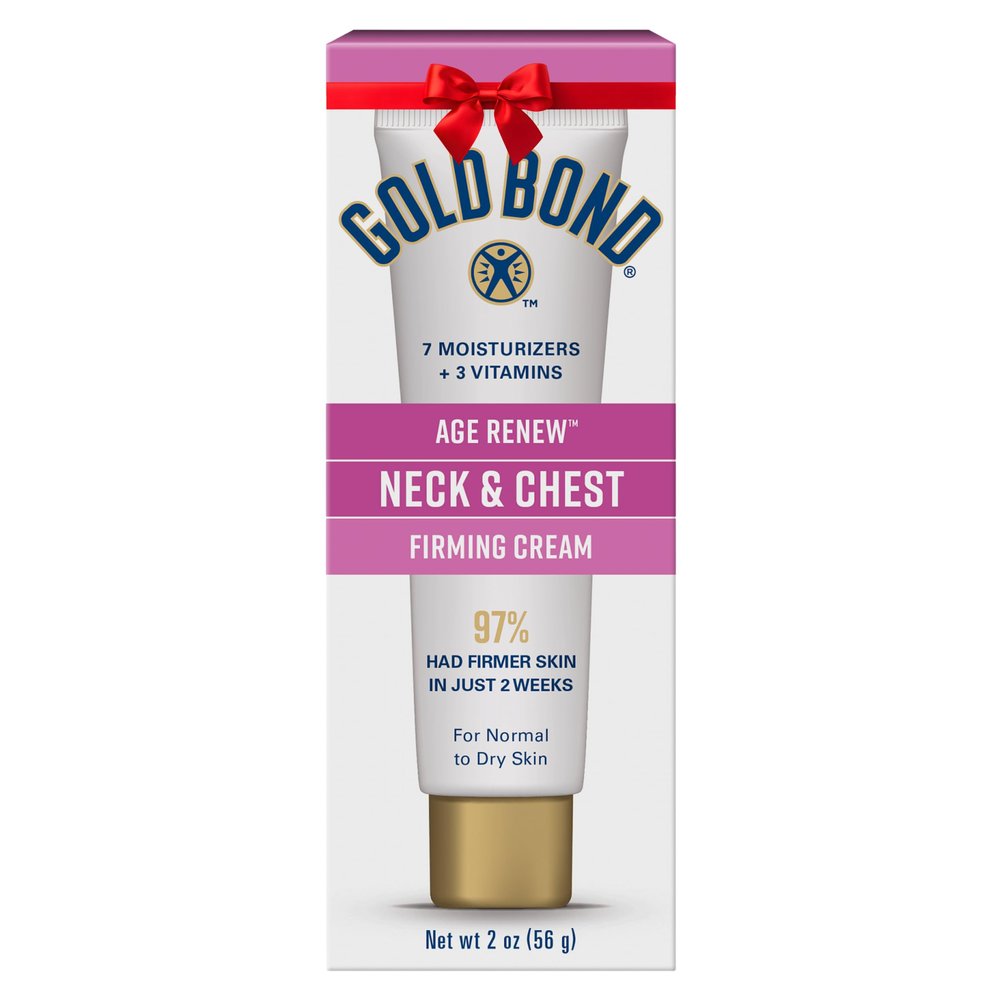 Gold Bond Age Renew Neck & Chest Firming Age Renew Cream, 2 oz., Clinically Tested Skin Firming Cream