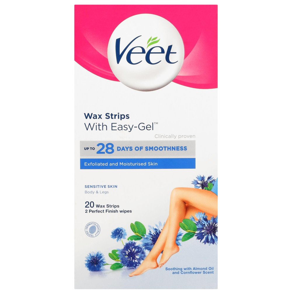 Veet Wax Strips for Sensitive Skin x 20