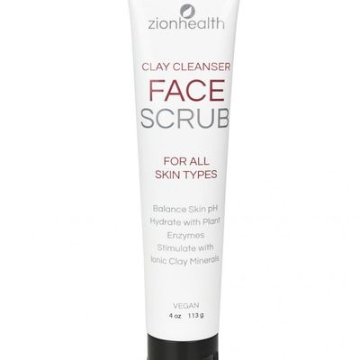 Adama Face Scrub Zion Health 4 oz Tube