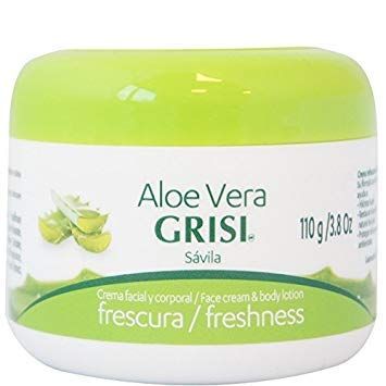 Grisi Aloe Vera Face Cream & Body Lotion Freshness, 3.8 oz (Pack of 5)