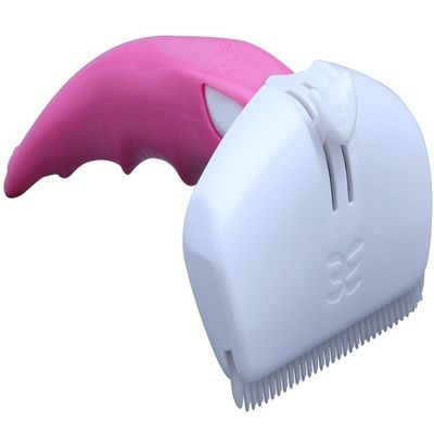 Iris Ohyama Pet Brush, Hoory Easy Pink, Dog Large