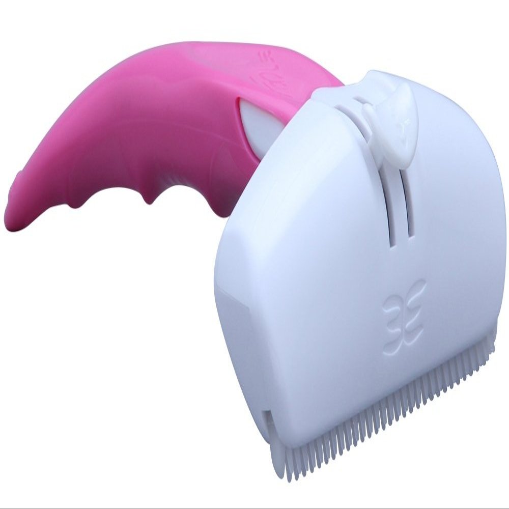 Iris Ohyama Pet Brush, Hoory Easy Pink, Dog Large