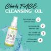 Clearly FACE, Natural Oil Cleanser Face Wash and Makeup Remover | Anti Aging Cleansing Oil with Rosehip, Avocado, Sea Buckthorn, Vegan Squalane | Water Free, Made in USA view 2