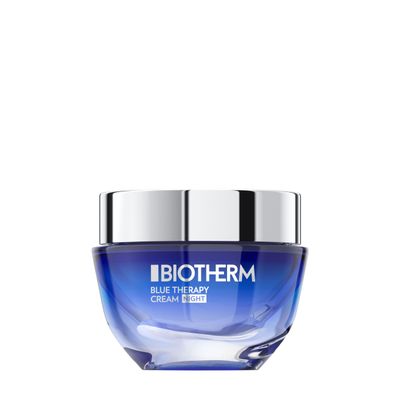 Biotherm Blue Therapy Night Cream, Moisturizing Anti-Aging Night Cream with Biotech Plankton, Targets Signs of Aging, Reduces Wrinkles & Dark Spots, Improves Firmness Overnight, 1.7 Fl. Oz.