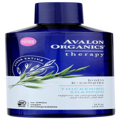 2 PCS Avalon Biotin B-Complex Therapy Thickening Shampoo 414ml Haircare#8993_2