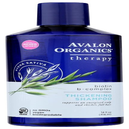 2 PCS Avalon Biotin B-Complex Therapy Thickening Shampoo 414ml Haircare#8993_2