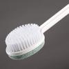 Helping Hand Company Long Handled Foot Scrub Brush with Pumice Stone. Bath and Shower Scrubber. Hard Skin Scrubber and Exfoliating Foot Stone. 21" / 53cm Bendable Long Handled Sponge for Disabled view 3