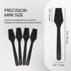 100 Pieces Cosmetic MakeUp Disposable Plastic 2.5" Spatulas For Skin Care Facial Cream Mask Spatula (BLACK) view 4