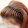GazeKu New Wavy Shape Sports Black Hair Hoop Band Headband for Man and for Women view 4