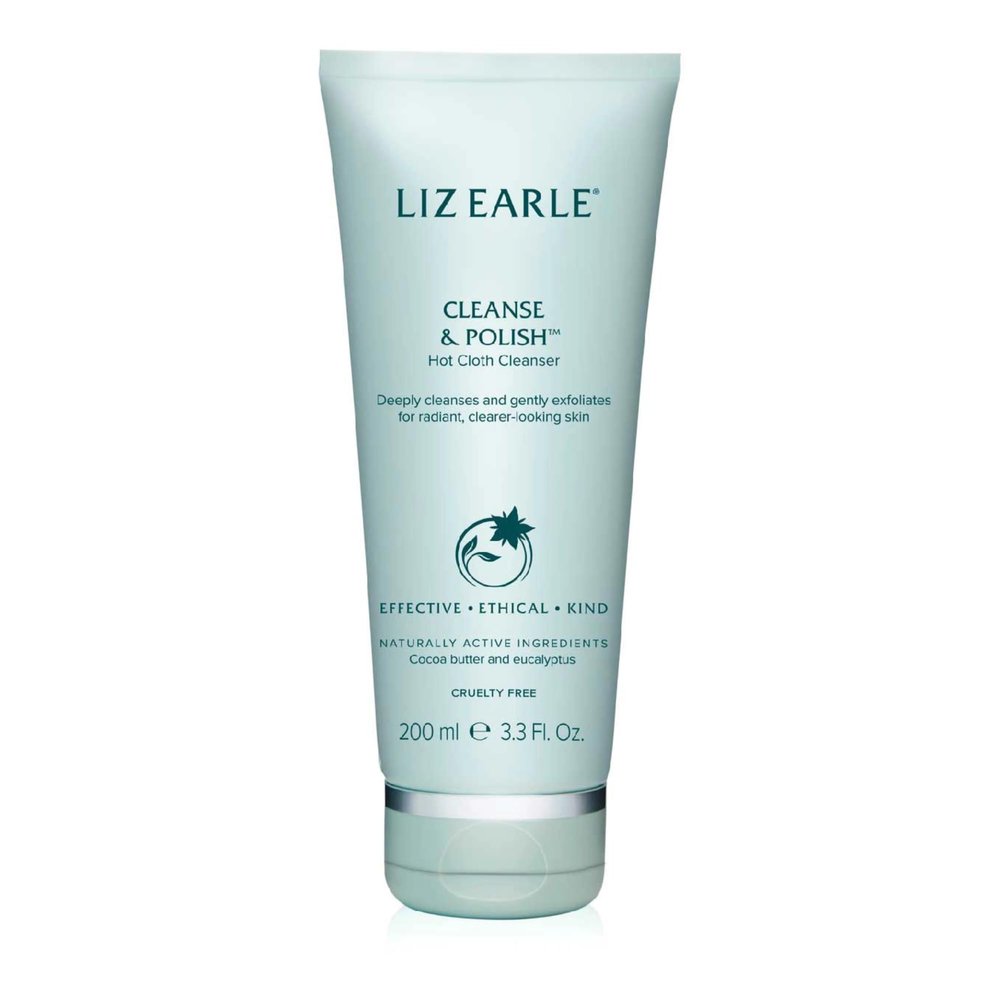 Liz Earle Cleanse & Polish Face Wash - Gentle Facial Cleanser with Moisturizing & Calming Ingredients - Boosts Hydration and Reveals Instant Radiance (200ml)