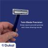 Dukal Dawn Mist Standard Disposable Razor, Twin-Blade, Dark Blue Handle (100 Boxes of 20) (Pack of 2000) view 4