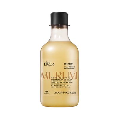 natura - Ekos Murumuru Restoring Shampoo - Anti-Damage - Gently Cleanse & Moisturize Hair - Combat Dryness - Vegan Hair Care - Brazilian Beauty Secrets - Personal & Self Care - 10.1 fl oz (300ml)