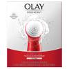 Olay Facial Cleansing Brush Regenerist, Face Exfoliator with 2 Brush Heads view 1