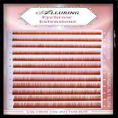 Alluring Eyebrow extensions Kit (Medium Brown Eyebrow)