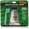 Clubman Pinaud Moustache Wax with Comb Applicator, For Styling & Color Enhancement, Chestnut, 0.5 Oz view 1