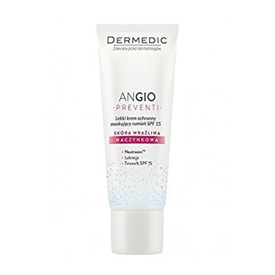 ANGIO PREVENTI rich SPF 15 cream for the masking of erythema
