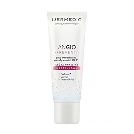 ANGIO PREVENTI rich SPF 15 cream for the masking of erythema