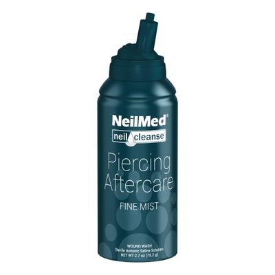 Neilmed Piercing Aftercare Fine Mist Travel Size - 75mL