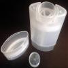 Goege 15 ML Clear Empty Plastic Oval Deodorant Containers Lip Balm Tubes with Lid Caps for Lipstick, Crayon,chapstick,homemade Lip Balm,BPA Free (100Pcs) view 2