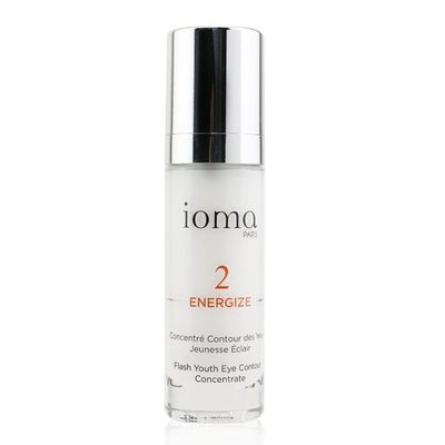 IOMA Paris - ENERGIZE Flash Youth Eye Contour Care - Eye Concentrate, Brightens Skin Tone and Erases Fine Lines, Eye Cream for Dark Circles & Puffiness, (30 ml)