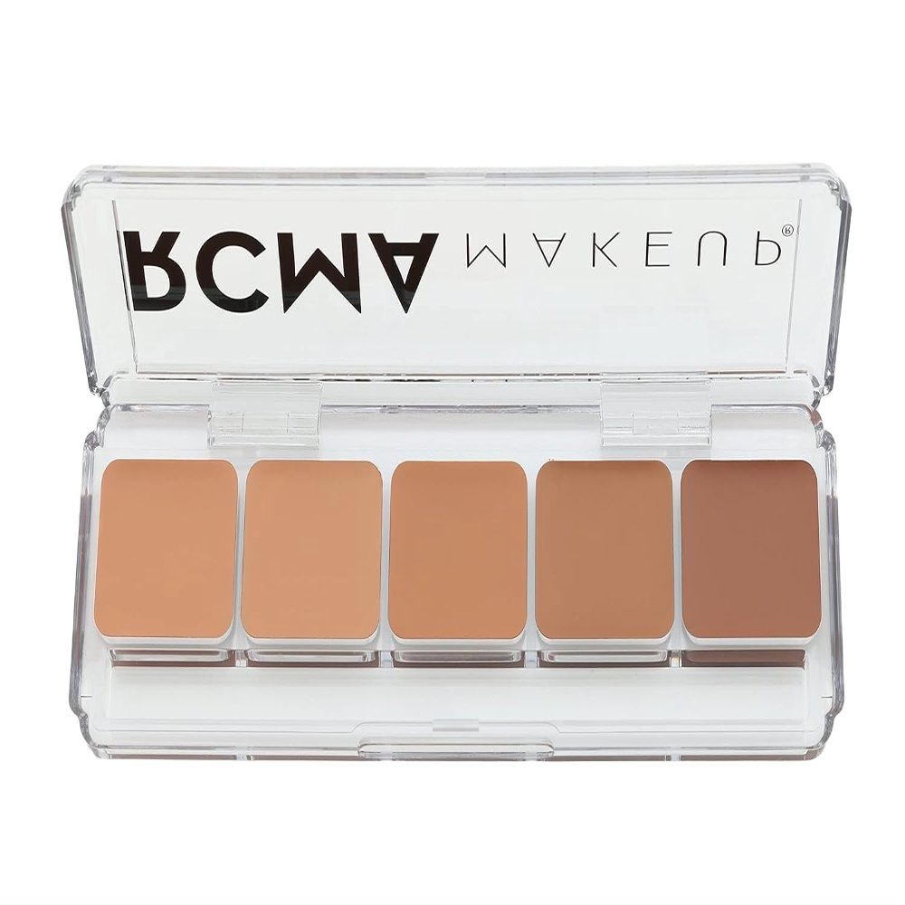 RCMA Makeup 5 Part "Series Favorites" Palette KT Series |Cream Foundation |Full Coverage |Professional Makeup Artists |Long-Lasting Everyday Makeup