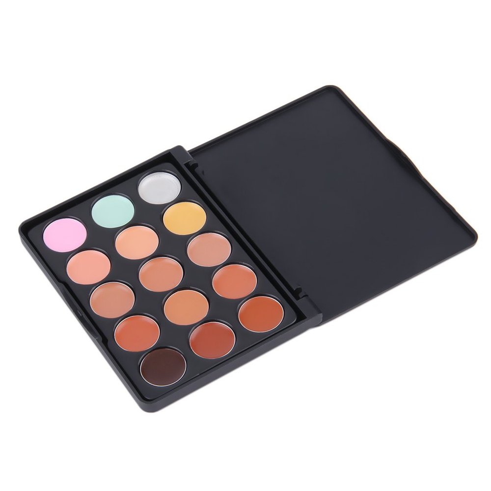 15 Color Face Creamy Concealer Hide Blemish Make-up Concealer Cream Set