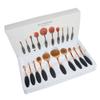 10PCS/Set Elite Oval : New 10Pcs Elite Oval Tooth Design Makeup Brush Set for Applying Cosmetic : Makeup Brush Party Queen New view 1
