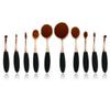10PCS/Set Elite Oval : New 10Pcs Elite Oval Tooth Design Makeup Brush Set for Applying Cosmetic : Makeup Brush Party Queen New view 3