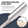 Feather Artist Club SS Wood Folding Straight Razor view 2