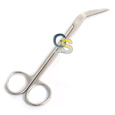 EXTRA LONG HANDLED ANGLED TOE NAIL CHIROPODY PODIATRY SCISSORS - CUT YOUR NAILS EFFORTLESSLY! (1X LONG HANDLE SCISSOR) by G.S ONLINE STORE