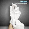 12 Pairs - Small - Gloves Legend Cotton Moisturizing Gloves for Dry Hands - White Sleeping Gloves for Nighttime Care, Women's Size view 2