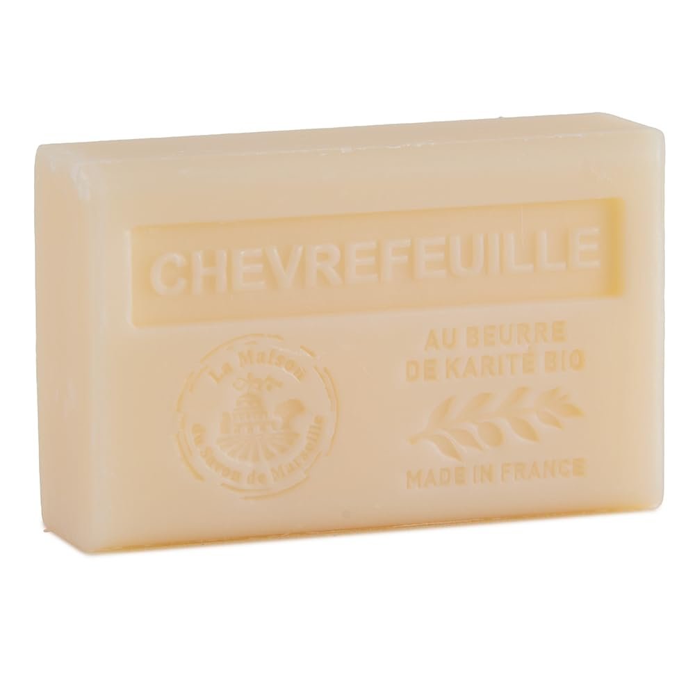 French Soap With Shea Butter - Maison du Savon - Honeysuckle 125g