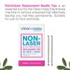 Clean + Easy Non-Laser Electrolysis Machine for Permanent Hair Removal - Painless Electrolysis Hair Remover for Face & Body, at-Home Device view 3