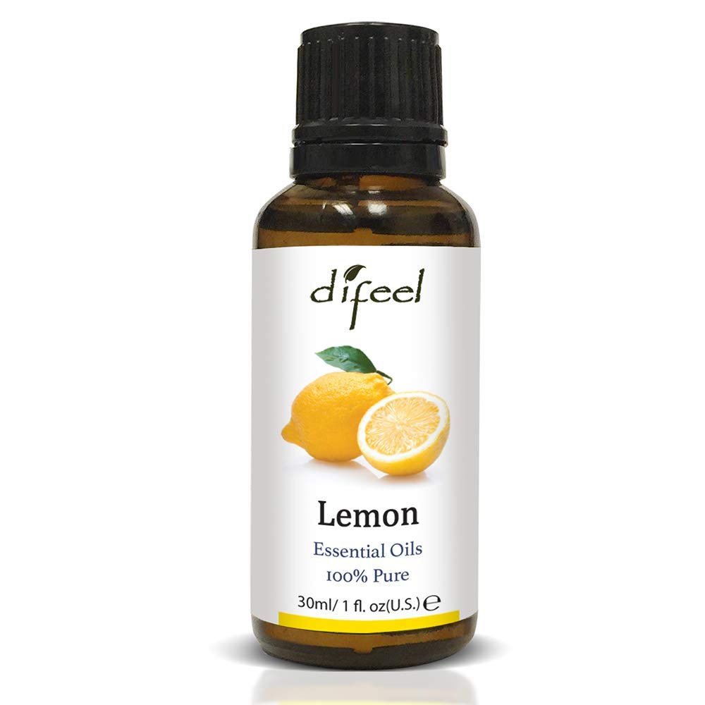 Difeel Essential Oils 100% Pure Lemon Oil 1 ounce