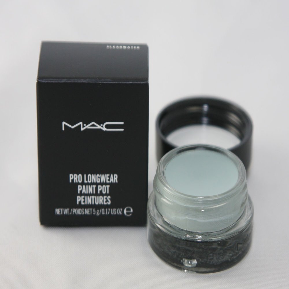 MAC Pro Longwear Paint Pot CLEARWATER (Sea foam), 5 g / 0.17 US oz