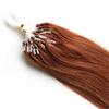 18"20"22"26" Micro Loop Virgin Real Hair Extensions Fashion Straight Human Hair 50G 100S (26inch, Dark Auburn) view 1