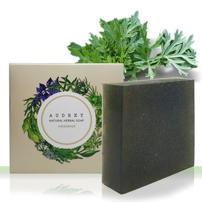 [ Audrey Handmade Natural Herb Bar Soap ] Wormwood Bath Soap ( 4.4 oz )