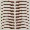 Beauti-Full Brows|Easy Application|Waterproof|10 Pairs|Temporary Tattoo Eyebrows: Athena (Dark Brown) view 1