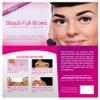 Beauti-Full Brows|Easy Application|Waterproof|10 Pairs|Temporary Tattoo Eyebrows: Athena (Dark Brown) view 3