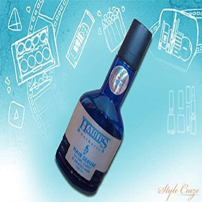 HABIBS Aesthetics Hair Serum- 100 ml, for Dry, Curly & Treated Hairs
