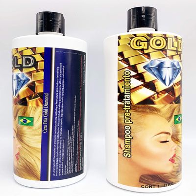 Cera Fria Capilar Gold Diamond Oro Diamante 1litro