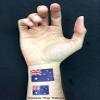 40 Tattoos: Greek Flag, Greece Party Favors view 3