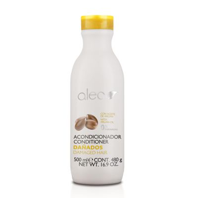 ALEA - Damaged Hair Conditioner - Damaged Hair Line - 500 ml - with Silk Proteins and Argan Oil - Sulfate and Paraben-Free - Restores Hair Vitality