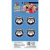 Fan-A-Peel Georgia Waterless Temporary Tattoos - Hypoallergenic Peel and Stick Waterproof Temporary Tattoos - Officially Licensed view 1
