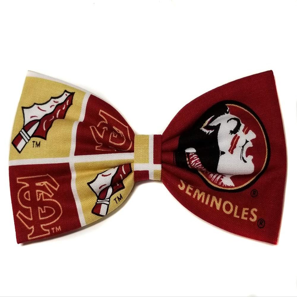 Sports Themes Hair Bow Collection (Headband, FSU Seminoles/Red)